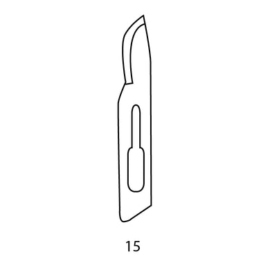 Carbon Steel Scalpel Blades #15